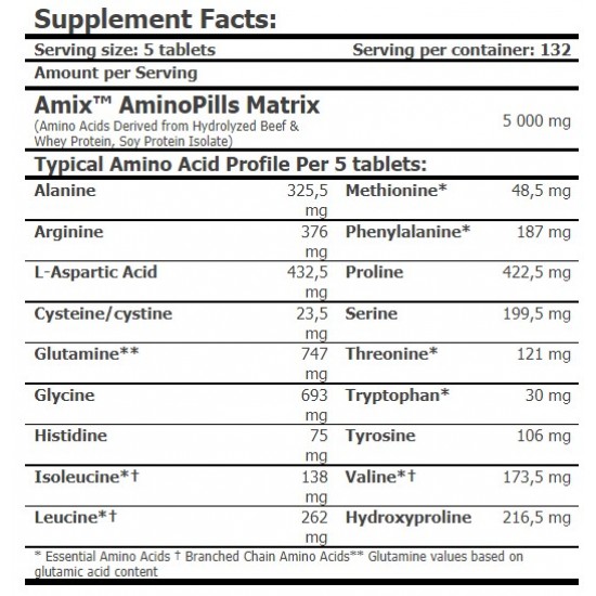 Amino Pills 330 Tab.