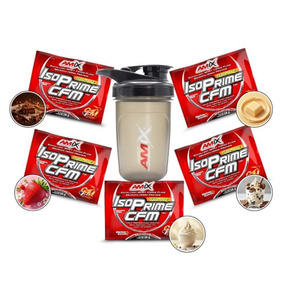 Pack Degustación Sabores Isoprime CFM - 5 uds + Shaker