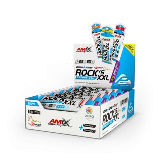 Rock's Gel XXL Caja 24x 65Gr. (Sin cafeína)