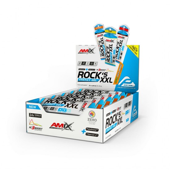 Rock's Gel XXL Caja 24x 65Gr. (Sin cafeína)