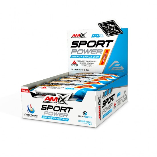 Sport Power Energy Snack Bar Caja 20x45 Gr.