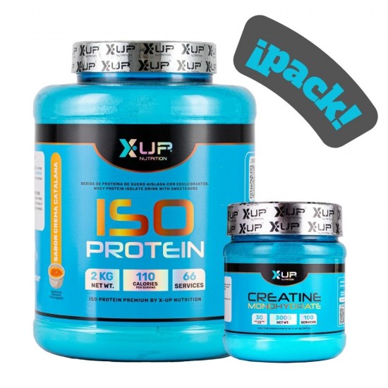 Pack Iso Protein 2 Kg. + Creatine Monohydrate 300 Gr.