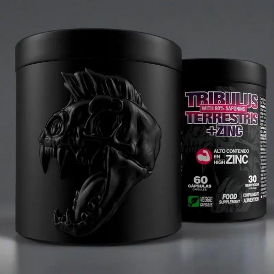 Tribulus Terrestris + Zinc 60 Cáp.